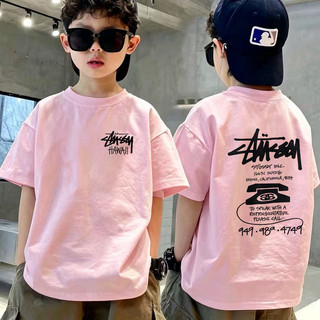 Áo Thun Trẻ Em Unisex In Điện Thoại Thời Trang, Cotton Mềm, Áo Ngắn Tay, Phù Hợp Đi Học & Chơi, Cho Bé 3-12 Tuổi