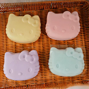 Mềm Thơm Hello Kitty Bánh Mì Squishy Đồ Chơi Macaron Màu Sắc Chậm Phục Hồi Nhấn Đồ Chơi Giảm Căng Thẳng Đảng Ủng Hộ