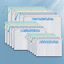 BEABOUT 5 cái / bộ Túi đựng hồ sơ lưới, Túi đựng tài liệu PVC A3 / A4 / A5, Túi lưu trữ dây kéo chống nước trong suốt đa chức năng Trường học & Văn phòng