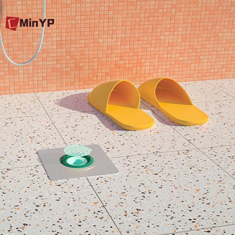 CMinYP Khử Mùi Sàn Thoát Nước Lõi Silicon Vòi Sen Thoát Nước Chống Côn Trùng Chống Mùi Glory