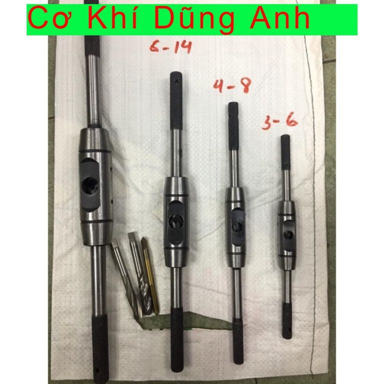 Tay quay taro kẹp chắc chắn M3-M16, hàng chất lượng cao giá rẻ