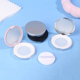 [KTP] 5g siêu mỏng mini lưới đàn hồi với gương xách tay lỏng bột bao bì hộp rỗng mỹ phẩm trang điểm Puff bơm lại nồi