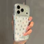 Ốp điện thoại dây chuyền mưa đầy màu sắc mạ vàng cho iPhone 17 Pro Max 16 15 14 13 Vỏ bảo vệ chống sốc
