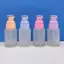 AN.MART 30ml Chai Bơm Thủy Tinh Mờ Chất Lỏng Nền Dán Dụng Cụ Bơm Rỗng Chai Du Lịch Thiết Yếu Bóp Chai Di Động Trang Điểm VN