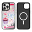 Ốp Điện Thoại Gương Từ Tính Nghệ Sĩ Hoa Hồng Cho IPhone 16 15 14 Plus 13 12 11 17 Pro Max Trường Hợp 17 Vỏ Bảo Vệ Chống Sốc Không Khí