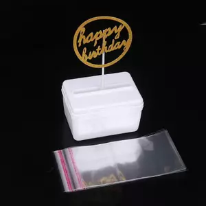 MỚI Ngộ nghĩnh Bất Ngờ Bánh Sinh Nhật DIY Trang Trí Bánh Sinh Nhật Tiền Kéo Hộp Có Thể Tái Sử Dụng Sáng Tạo Làm Bánh Khuôn SKY