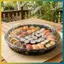 Khay đựng đĩa bánh Sandwich BVY 10 Pa có nắp tròn Khay đựng thức ăn bằng nhựa bền cho máy chủ thực phẩm dự tiệc và sử dụng dã ngoại mang đi.