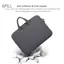 apill Hộp đựng máy tính xách tay Túi đựng máy tính xách tay Túi đựng chống va chạm Full 3 lớp (Xám 15 inch)