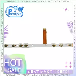 Dành Cho PSP2000 Cáp Chìa Khóa Âm Lượng Có Thể Thay Thế Flex PCB L R Trái Phải Nút Bàn Phím Phim