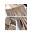 Phụ Nữ Ống Rộng Quần Nữ Thường Ngày Chắc Chắn Đen Cao Cấp Eo Văn Phòng Quần Nữ Cullottes