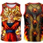 Áo bóng rổ Anime Dragon Ball Z mới 2026 dành cho nam giới Trẻ em, Áo không tay thông thường mềm mại thoáng khí