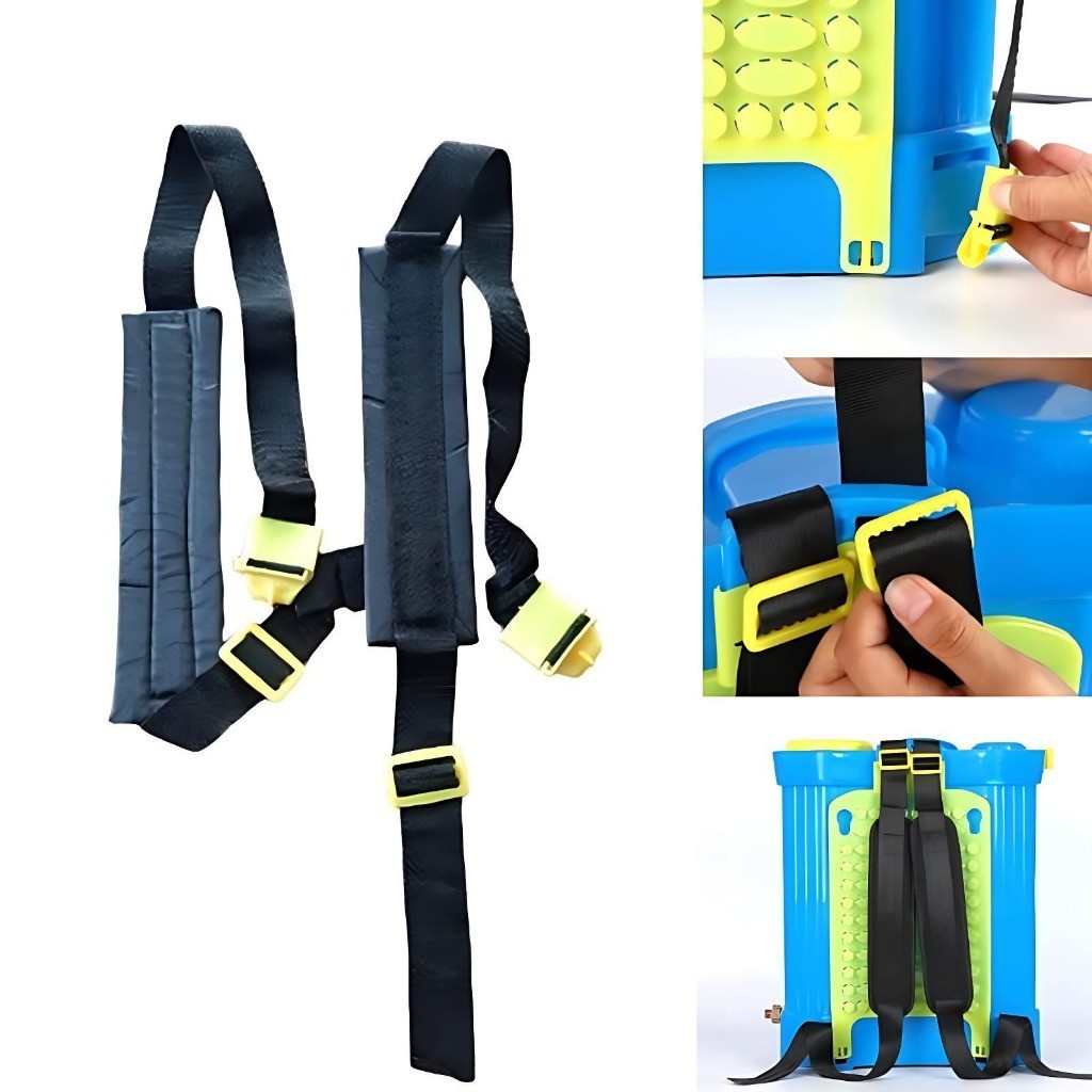 Dây đeo vai bình xịt điện có đệm mút êm ái | Dây mang bình phun thuốc trừ sâu loại tròn/dẹp chắc chắn bền đẹp