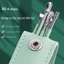 BỘ LẤY RÁY TAI 6 MÓN INOX - Thép Không Gỉ Kèm Túi Da Cao Cấp, Dễ Vệ Sinh