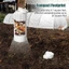 1 Chiếc Nhựa Ngoài Trời Giun Đất Compost Thùng Sâu Ngầm Thùng Phân Phối Trang Trại Thùng Phân Ủ Bộ Cho Vườn Và Bãi Cỏ Chăm Sóc