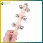 BVY 1 Chiếc Bằng Gỗ Cầm Tay Chuông Jingle Bells Chuông Âm Nhạc Sti Thảo Luận Đồ Chơi Âm Nhạc Cho Người Lớn KTV Đảng Trẻ Em Trò Chơi Quà Tặng.
