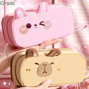 Túi văn phòng phẩm TUYỆT VỜI, Túi đựng bút chống nước hình động vật, Phim hoạt hình Dung tích lớn Bảy lớp Bút chì dành cho học sinh