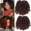 < YEI > Cây đũa phép nhảy xoăn 8 Inch Móc tóc thân thiện với da đầu Jamaica Bounce dành cho nữ ở mọi lứa tuổi Mới