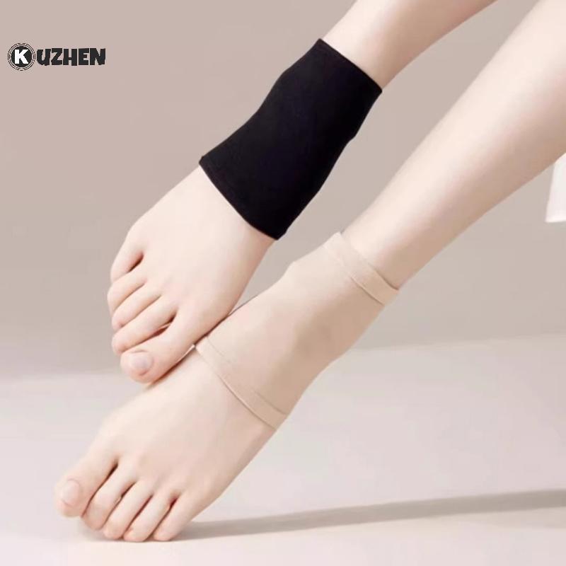 KUZHEN 2 Cái Bảo Vệ Gót Chân Bao Silicon Chống Cra Dưỡng Ẩm Sos Unisex Giảm Đau Bàn Chân Chăm Sóc Rất HOT