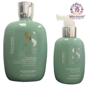 Combo gội xịt chống rụng tóc Alfaparf Milano Scalp Renew Hair Loss Energizing Low 250ml/125ml [ MK ]