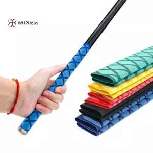 < WHPHous-t > 1m Ống Co Nhiệt Chống Trơn Trượt Câu Cá Quấn Chống Thấm Nước Cần Câu Raet Tay Đẹp