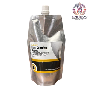 Kem duỗi phủ bóng thế hệ mới Lavox Nano Complex Shining Straightening Cream 500ml ( 2024 ) [ MK ]