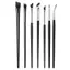 Trong kho chuyên nghiệp siêu mỏng Angled Eyebrow Eyeliner Brush công cụ trang điểm cho Brow đường viền COD