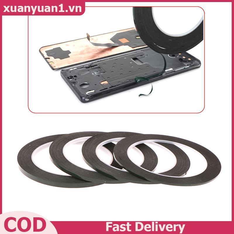 XUAN 2-5MM 10M Bla Băng Dính Mạnh Cuộn Cho Máy Tính Bảng LCD Cảm Ứng Khung Kính Ba Bao Sửa Chữa Hai Mặt Keo Cho Điện Thoại VN
