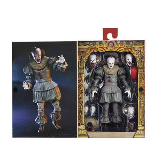 NECA Stephen King 's IT Pennywise Chú hề nhảy múa Ultimate 7 "Chào mừng bạn đến với Nhân vật hành động PVC của Derry Pennywise