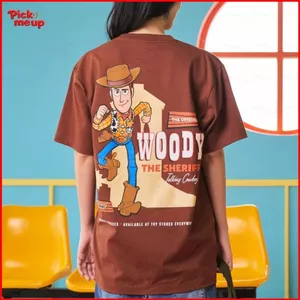 GC1 2026 Toy Story 5 phim hoạt hình dễ thương mùa hè 110cm-6XL Áo thun ngắn tay hàng đầu GC1
