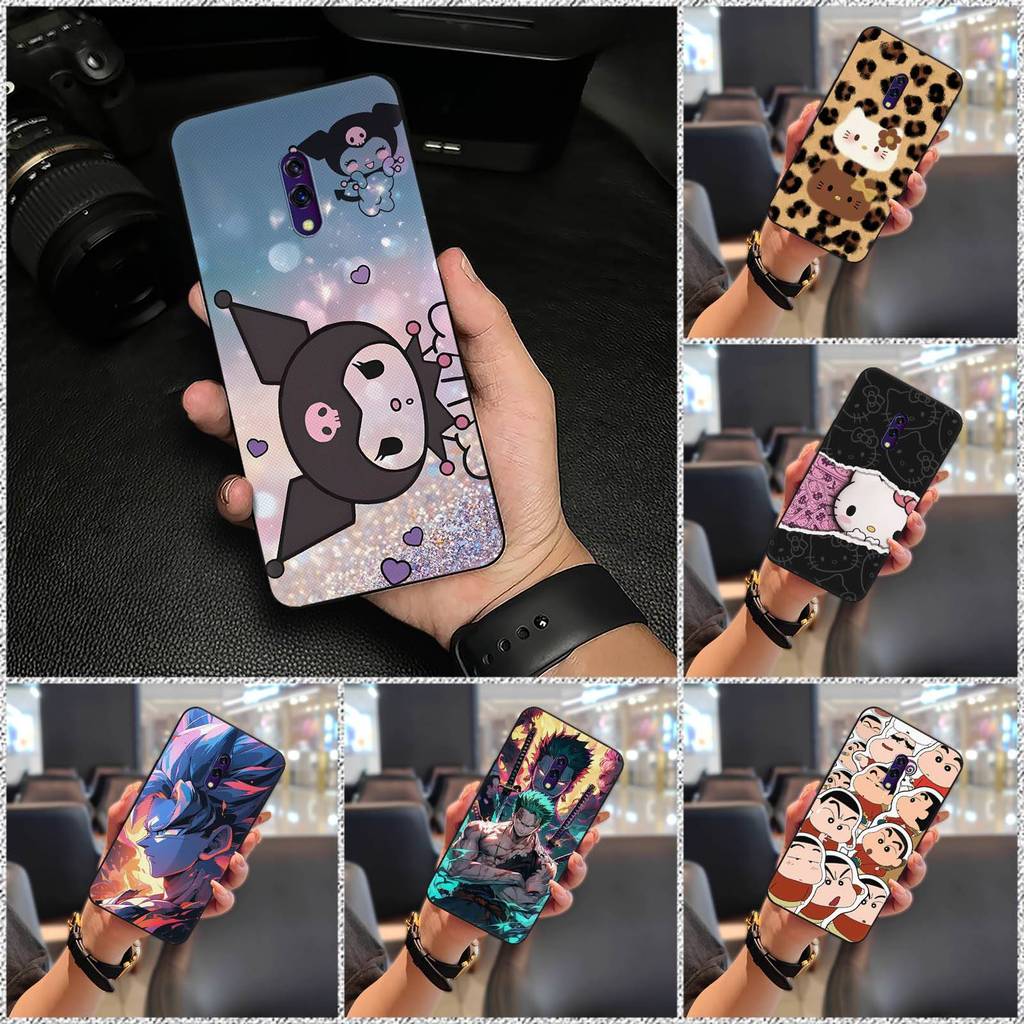Ốp Điện Thoại Graffiti Silicon Cho Oppo K3 / Realme X Bọc Toàn Bộ Chống Va Đập Chống Bụi Bẩn Dễ Thương Chống Bụi Thiết Kế Thời Trang Chống Thấm Nước Bền Bảo Vệ TPU Chống Sốc Mềm Hoạt Hình