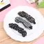 < YEI > Vintage Da Báo Chấm Kẻ Sọc Chuối Tóc Cho Nữ Bé Gái Ngọt Ngào Trang Trí Tóc Kẹp Tóc Thời Trang Phụ Kiện Tóc Quà Tặng Mới