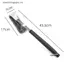 VFZ BBQ Grill Brush Scrubber Dụng cụ làm sạch thịt nướng Dây thép không gỉ ÁO