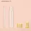 Bộ chai nhỏ giọt Mini có thể đổ lại VFZ 7 CÁI 1 / 2 / 3 / 5ml Lọ thủy tinh màu Macaron rỗng Hộp đựng tái sử dụng DIY OTE