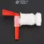 FANIELLAPOWELL Đóng chai Spigot, Vòi pha bia màu đỏ bằng nhựa, Phụ kiện Vòi bia bằng nhựa Homebrew