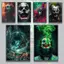 J-Joker Poster Không Khung Tranh Canvas Nghệ Thuật Treo Tường Cho Phòng Khách Trang Trí Nhà Hiện Đại