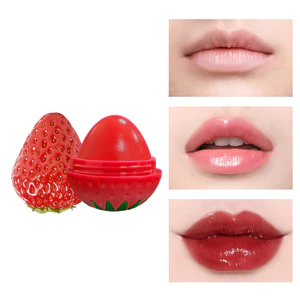 Son dưỡng môi dâu dưỡng ẩm dưỡng ẩm dưỡng ẩm Son bóng trái cây Gói khỏa thân