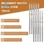10 Chiếc Đồng Hồ Chuyển Động Thân Thép Vương Miện Bộ Đồng Hồ Các Bộ Phận NH35 NH36 NH38 NH39 Đồng Hồ Chuyển Động Thân Phụ Tùng