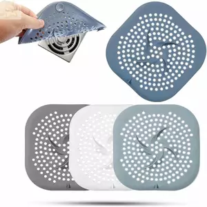 Vỏ thoát nước AWNGD, có cốc hút với chất liệu TPR Máy bắt tóc, Sử dụng trong gia đình Dễ dàng vệ sinh Bộ lọc thoát nước vòi hoa sen cho phòng tắm Bồn rửa nhà bếp