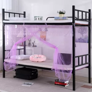 XYLBY14 Phong Cách Mới Lưới Chống Muỗi Ký Túc Xá Sinh Viên Mã Hóa Phòng Ngủ Chống Muỗi 0.9m Phía Trên Tầng Tầng Tầng Giường Đơn 1.2 Hộ Gia Đình Đặc Biệt Mosqui