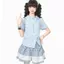 Áo Sơ Mi Bên Trong Gothic Mùa Hè 2026 Phong Cách Mới Kẻ Sọc Ngắn Tay Bán Chạy Thiết Kế Áo Sơ Mi Nhỏ Rộng Ôm Hơn Nhìn Top