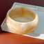 1 chiếc vòng tay nhuộm tròn acrylic mặt rộng phong cách Âu Mỹ