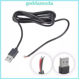 Kết nối an toàn GODD Cáp sạc USB 2Pin Khối đầu cuối lò xo cho điện tử