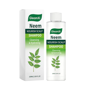 Dầu GleamXi Neem 100ml - Sữa rửa mặt dưỡng da đầu để làm sạch sâu & dưỡng ẩm, chống gàu & tóc khỏe mạnh