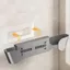 DONOVANQQ Giá đỡ nắp nồi bằng kính thiên văn, Giá lưu trữ nắp nồi tiết kiệm không gian bằng nhựa, Dụng cụ sắp xếp thớt treo tường Giá đỡ thớt miễn phí để lưu trữ