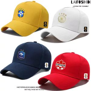 Mũ bóng đá nam nữ có thể điều chỉnh chất lượng cao của Hoa Kỳ Canada Mexico World Cup 0521