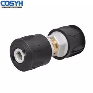 <cosyh>Pressure Washer Hose Extension Adapter Fitting Made from Aluminum Alloy Material