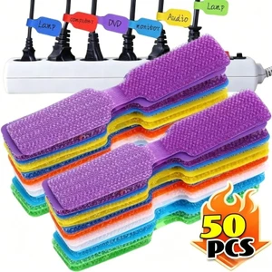 Nhãn Nylon có thể ghi nhiều màu - Thẻ nhận dạng cây - Dây buộc cáp móc & vòng - Vật phẩm chống nước Tab phân loại - Đồ dùng đánh dấu văn phòng tại nhà / Giao hàng miễn phí