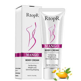 RtopR Kem dưỡng cơ thể chiết xuất xoài săn chắc da định hình cơ thể bụng đùi tay mịn màng 40g