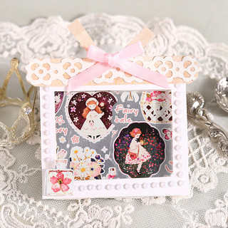 ENWEI 45mm * 2m 1 Cuộn [Dream Wander Series] Starry Sky Coffee Time Kitty Room Phong Cảnh Băng Cho Tạp Chí Thêu Sò Trang Trí