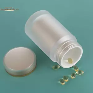 TRTR 100ML Mẫu Máy Tính Bảng Paaging Chai Hộp Đựng Thuốc Paer Bình Nhựa Viên Chai Có Nắp Cho Thuốc VN
